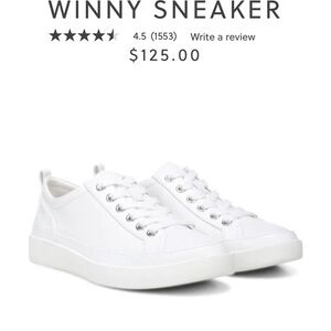 Vionics Winny Sneaker white size 7